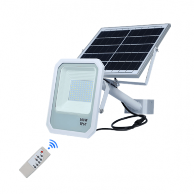 SL-DM-100  High quality  Solar LED flood remote light